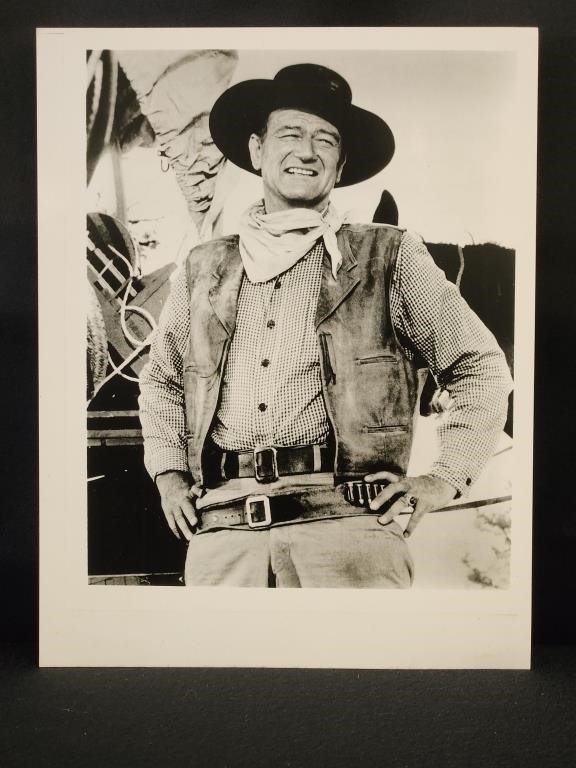 PRINT OF JOHN WAYNE