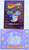 2 TOKYO DISNEYLAND Unused Phone Cards