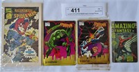 Lot of 4 VTG SPIDERMAN Items UnUsed Phone Card &