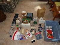 Wide Assortment of Christmas Decorations