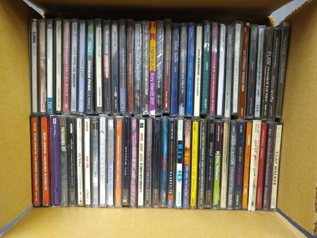 Variety of Over 50 Music CDs