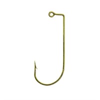 Eagle Claw 90-degree Gold Jig Hook 100pc Size 2