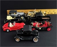 Assorted diecast metal cars