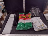 Msc Lot-Stapler, Juice Glasses, Hummingbird Feed