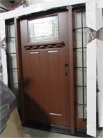Craftsman Style Door With Side Lights