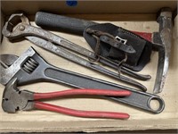 Punches, Crescent Wrench, Fencing Tool, Hammer