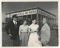 8x10 Photo in front of Circus Hall of Fame dated