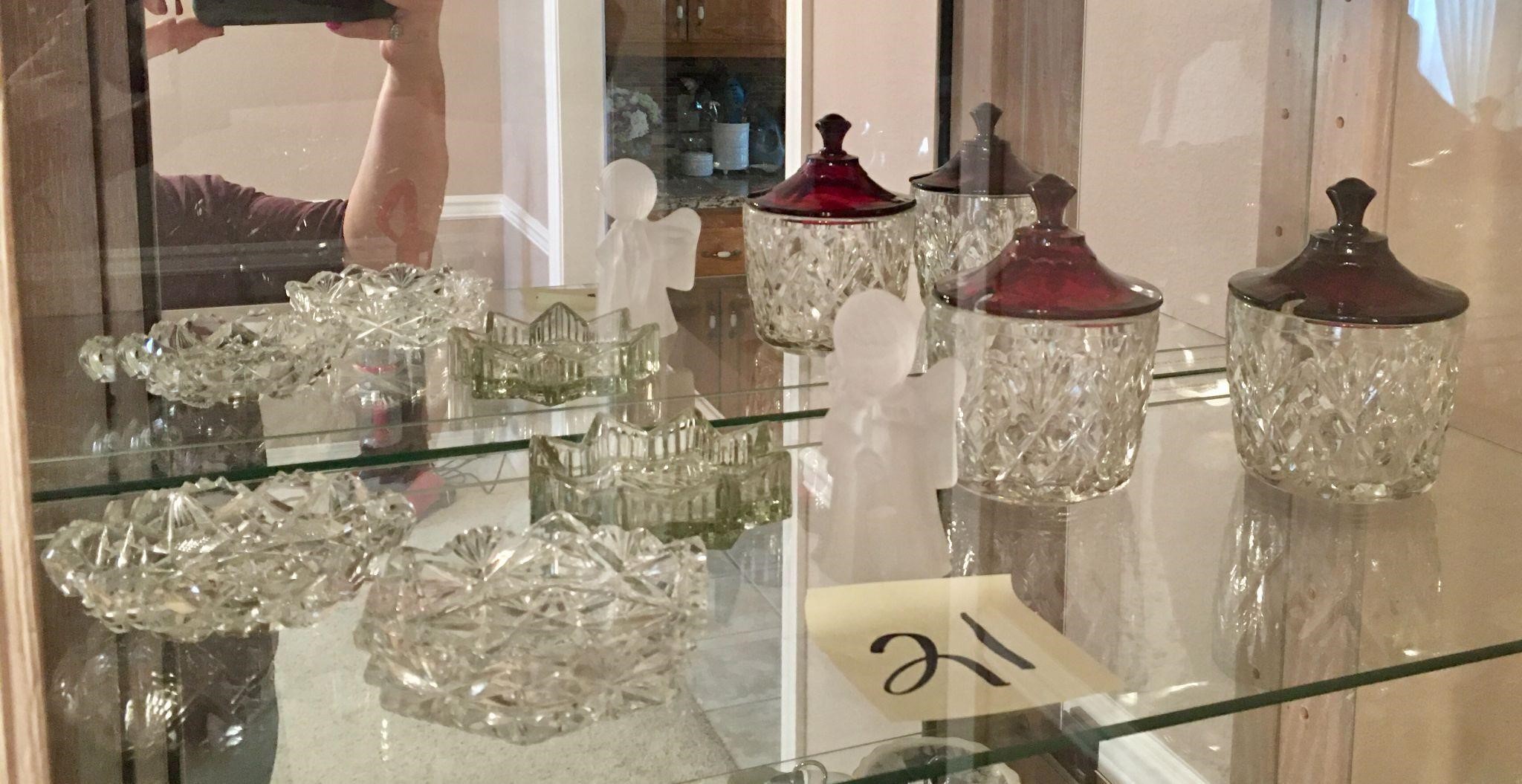 Etched Glass Lot