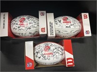 2021-23 Kansas City Signed Team Balls.