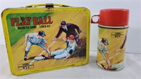 1969 Thermos Play Ball game/lunch box w/ thermos
