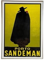 Porto Sandeman Advertising Poster