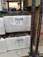 2 Boxes of 18 Champagne Flutes