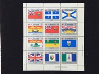 Canada, #832a, Provincial & Territorial Flags