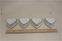 Ceramic Heart Trinket Boxes  4