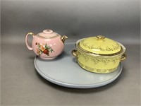Hall’s Covered Dish and WS George Tea Pot