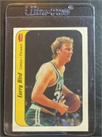 Rare 1986 Fleer Larry Bird Sticker Basketball Card