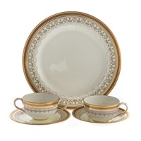 Cauldon china partial dinner service