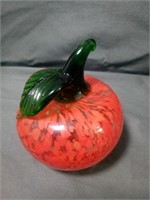 Murano Glaze Blown Glass Vintage Fruit Ornament /