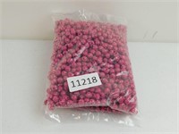 10mm Bling Beads - 2 Huge Bags - Fuschia