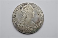 1918 R ITALIAN ERITREA EMMANUEL III Talero Coin