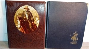 Leather Bound Book the Gunfighter & History of