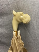 Vintage Boxer Terrier Umbrella Handle NOTES