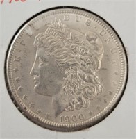 1900-P Morgan Silver Dollar, Higher Grade