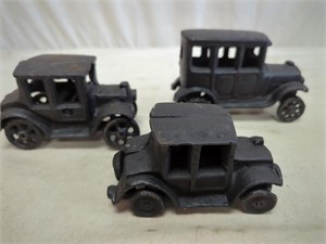 Cast iron  old models cars