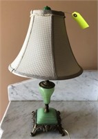 JADE GLASS STYLE SMALL LAMP