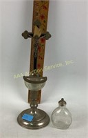 Crucifix German Made with Holy Water well and