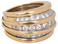 18K Gold & Diamond Van Cleef & Arpels Ring