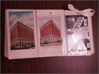 110 vintage postcards of Springfield Il. hotels,