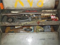 Toolbox with contents