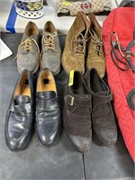 4 PAIRS OF NICE MENS SHOES COLE HAAN MORE 10-11