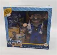The Mensch on a Bench Hanukkah Tradition NIB