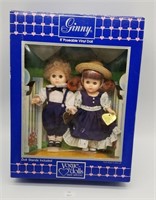 Ginny 8" Poseable Vinyl Dolls w Box Jack & Jill 7