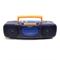 Vintage Cassette Radio Boombox Sony CFS-E60
