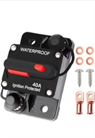 New Tiwerlfe 40 Amp Circuit Breaker Manual Reset