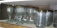 17 Pieces Matching Glassware