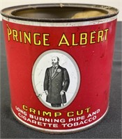 Prince Albert Crimp Cut Tobacco Tin - No Lid