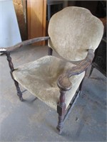 Vintage Wood Frame Chair