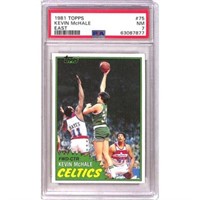 1981 Topps Kevin Mchale Rookie Psa 7