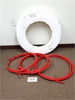 White and Red PEX Plastic Tubing (No Ship)