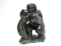 INUIT SOAPSTONE SCUPTURE UNMARKED