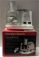 IN BOX HAMILTON BEACH FOOD PRO 2 PROCESSOR