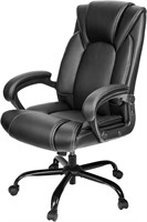 $130  OUTFINE Executive Desk Chair, Medium, Black