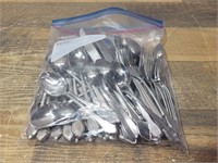 Bag of Stainless Steel Flatware