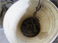 BUCKET WITH CHAIN - 1 HOOK