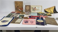 Vintage advertising lot, some local some not