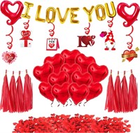 Valentine Decorations Balloons Kitwith I Love You